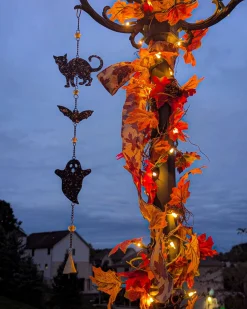 Halloween Wind Chime in Black Combo