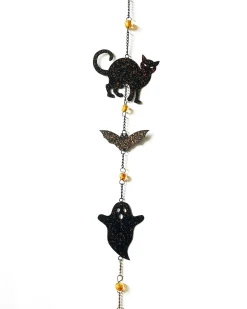 Halloween Wind Chime in Black Combo