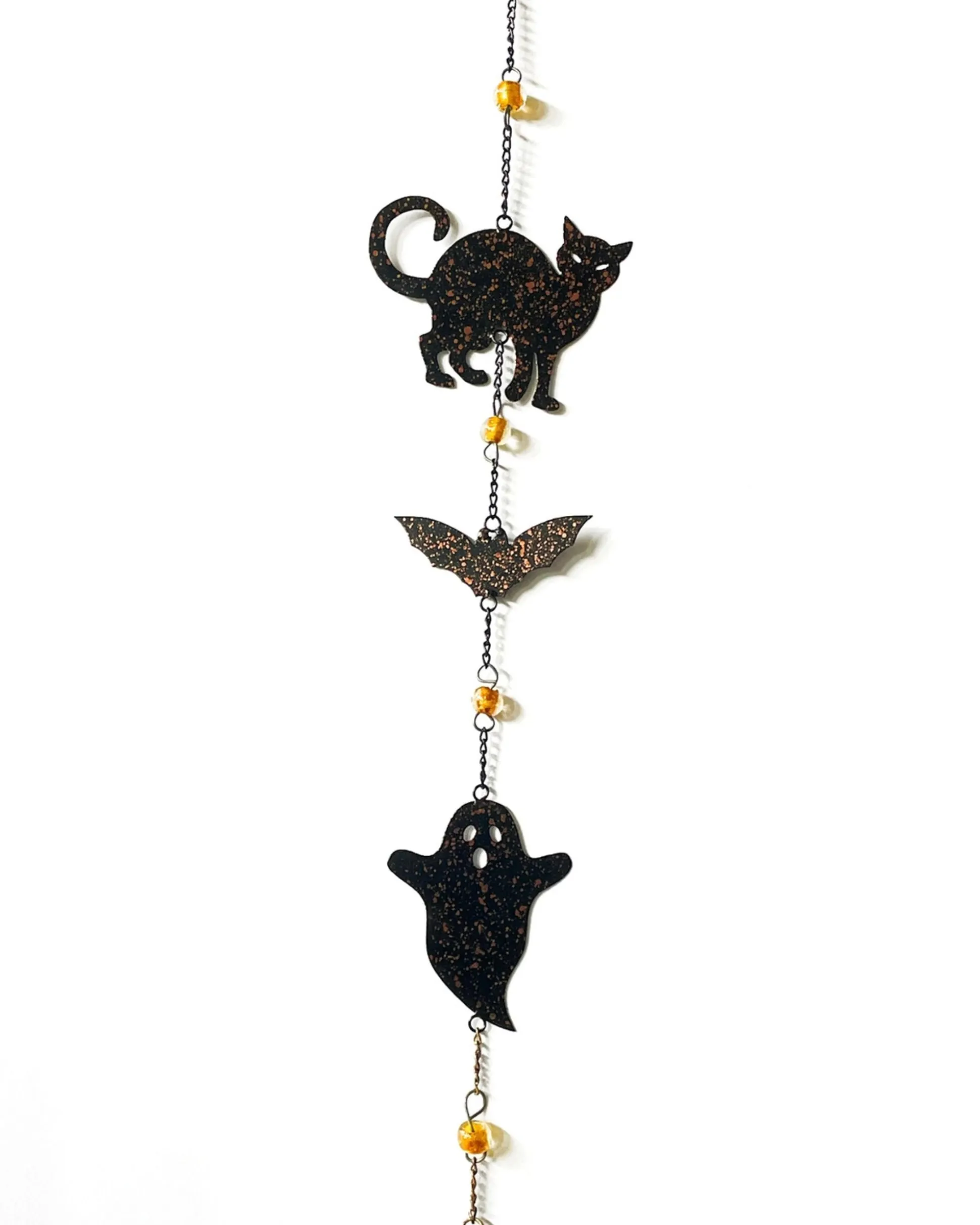 Halloween Wind Chime in Black Combo
