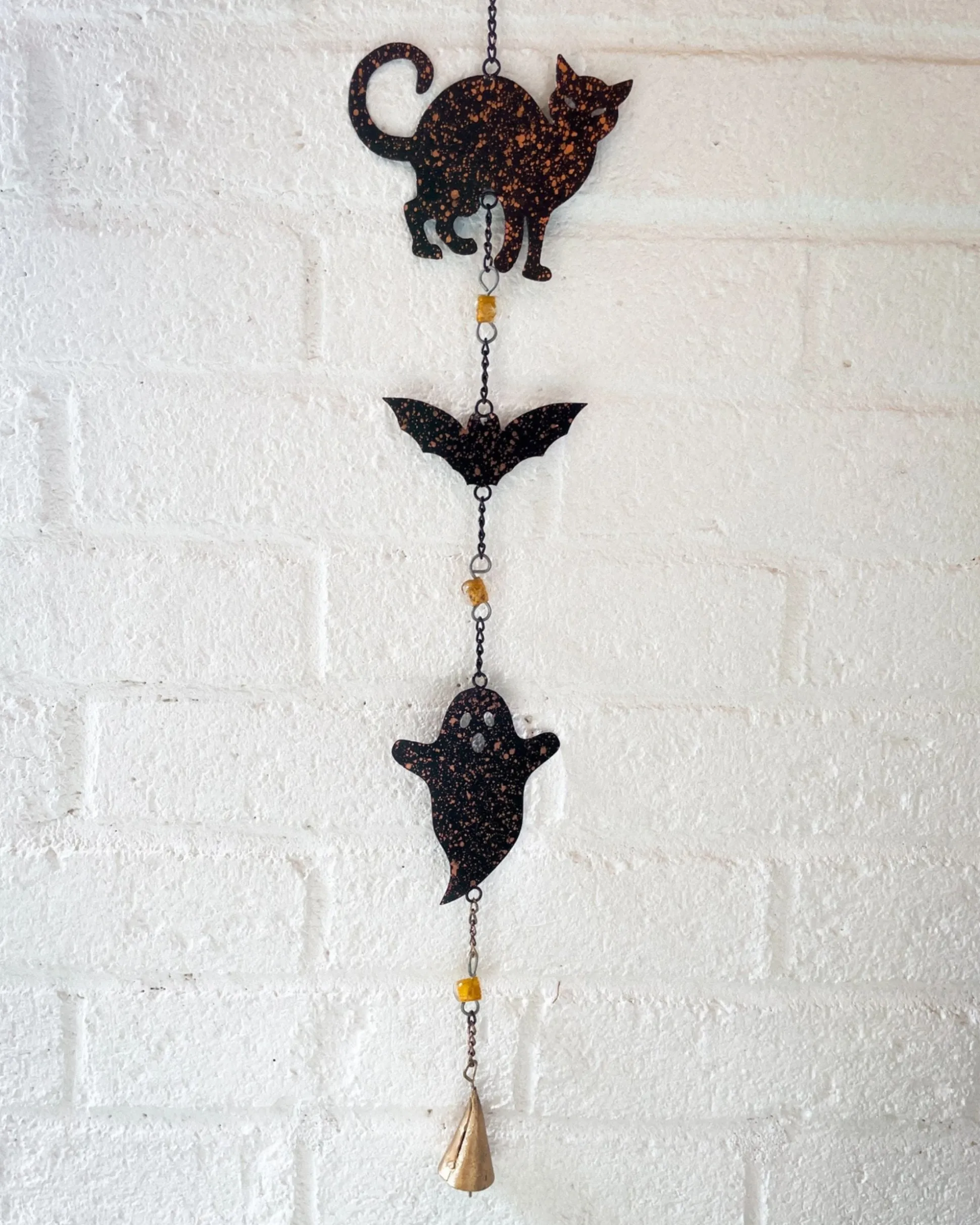 Halloween Wind Chime in Black Combo