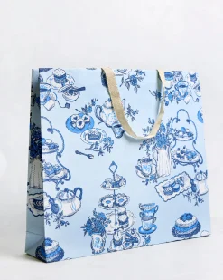 Handmade Gift Bag in High Tea Toile