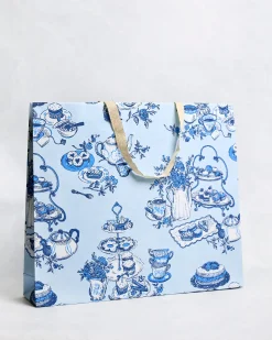 Handmade Gift Bag in High Tea Toile