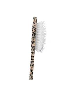 Hand Painted Americana Teddy Handbag Hero Brush in Leopard