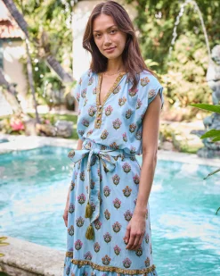 Jordan Blouse in Wildflower Walks