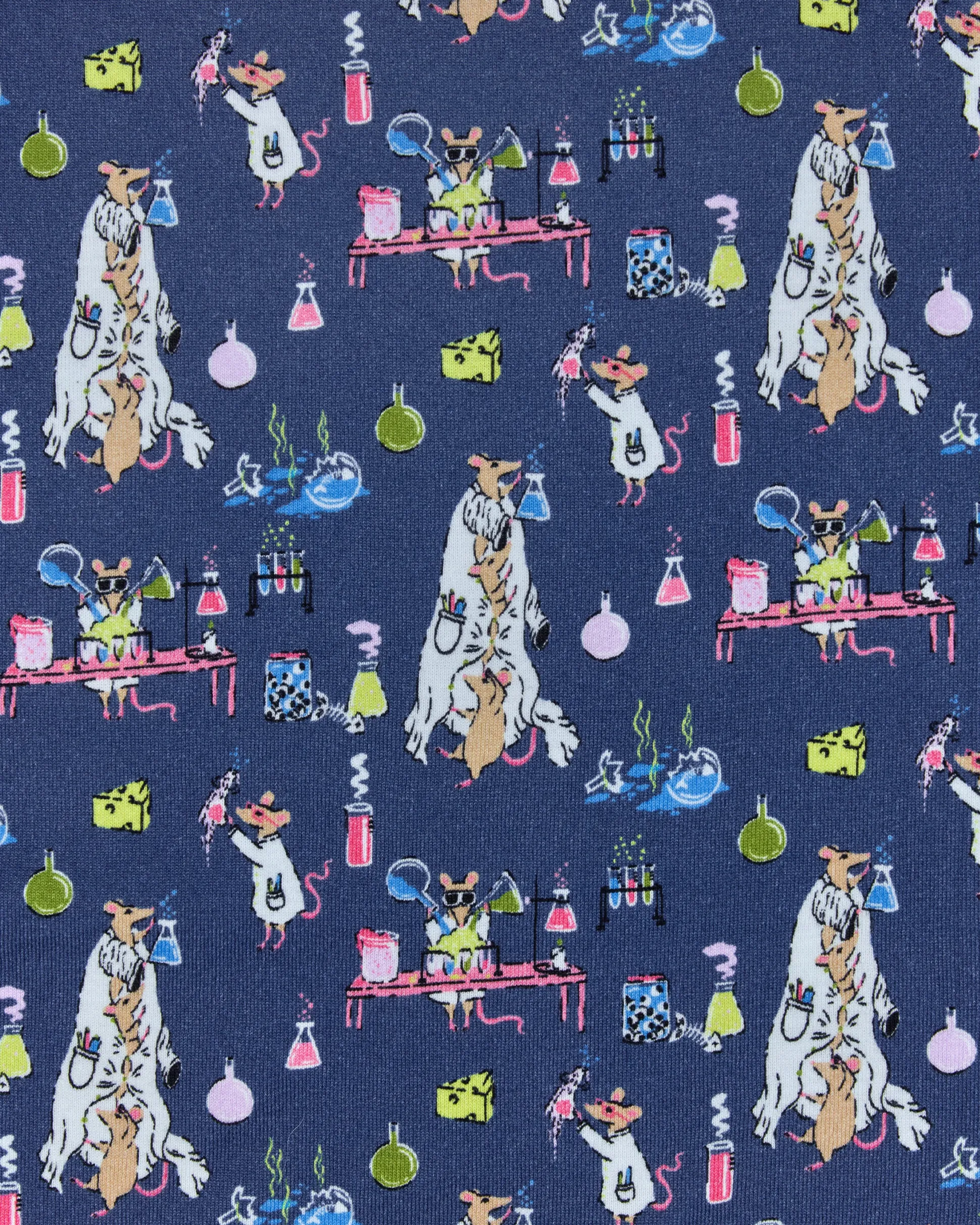 Kids Organic Pima Short Sleeve PJ Set Bundle in Gardening Ghosts & It’s Alive