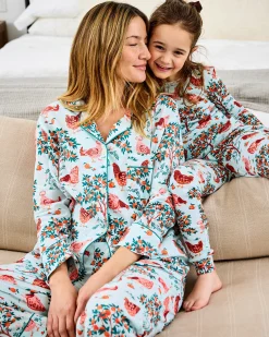 Kids PJ Set in Hen House