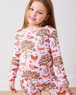 Kids PJ Set in Hen House