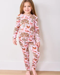 Kids PJ Set in Hen House