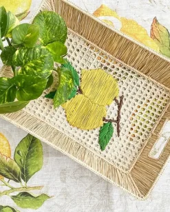Lemon Tray in Yellow Combo