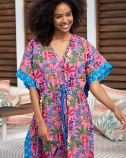 Let's Cruise Caftan in Big Cat Family