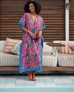 Let's Cruise Caftan in Big Cat Family