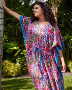 Let's Cruise Caftan in Big Cat Family