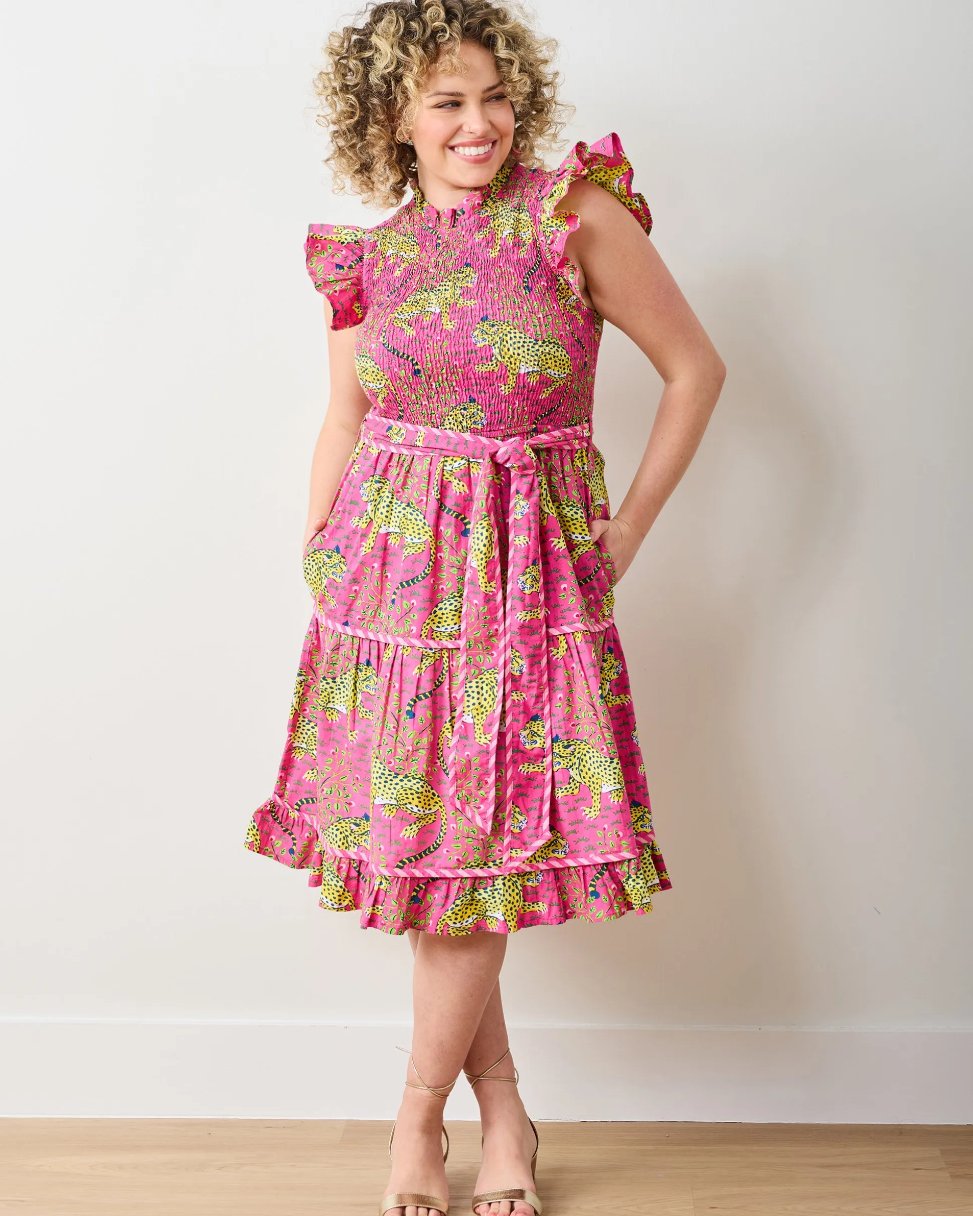 Let's Ruffle Dress in Bagheera