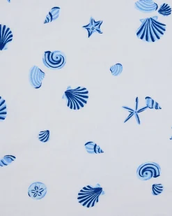 Linen Sweet Dreams Set in Scattered Shells