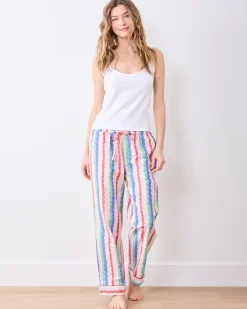 Long PJ Pants & Esme Tank Bundle in Wavy Stripes