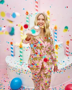 Long PJ Set in Birthday Bagheera