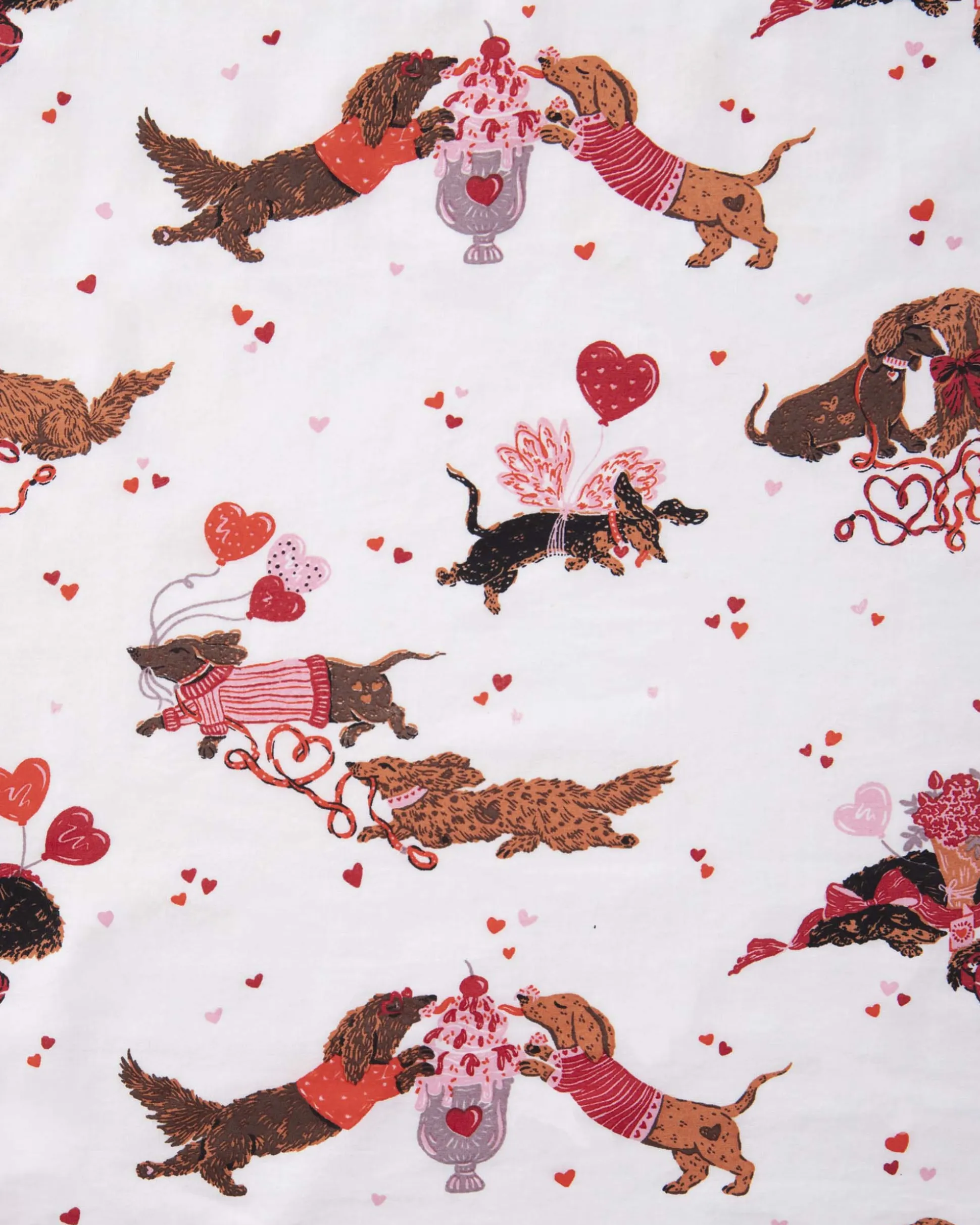 Long PJ Set in Dachshund Date