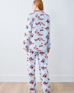Long PJ Set in Dachshund Date