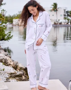 Long PJ Set in Daughters of Triton