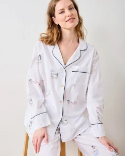 Long PJ Set in Daughters of Triton