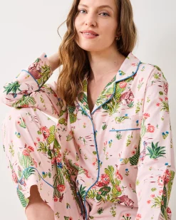 Long PJ Set in Desert Dream