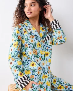Long PJ Set in Dreamy Daffodil