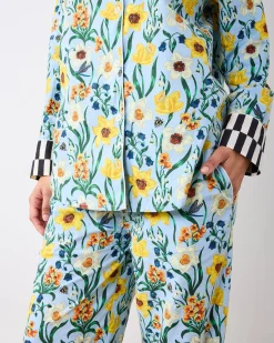 Long PJ Set in Dreamy Daffodil