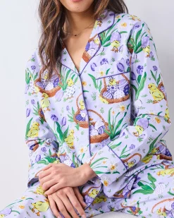 Long PJ Set in Egg Hunt