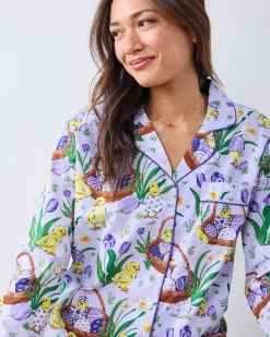Long PJ Set in Egg Hunt