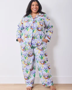 Long PJ Set in Egg Hunt