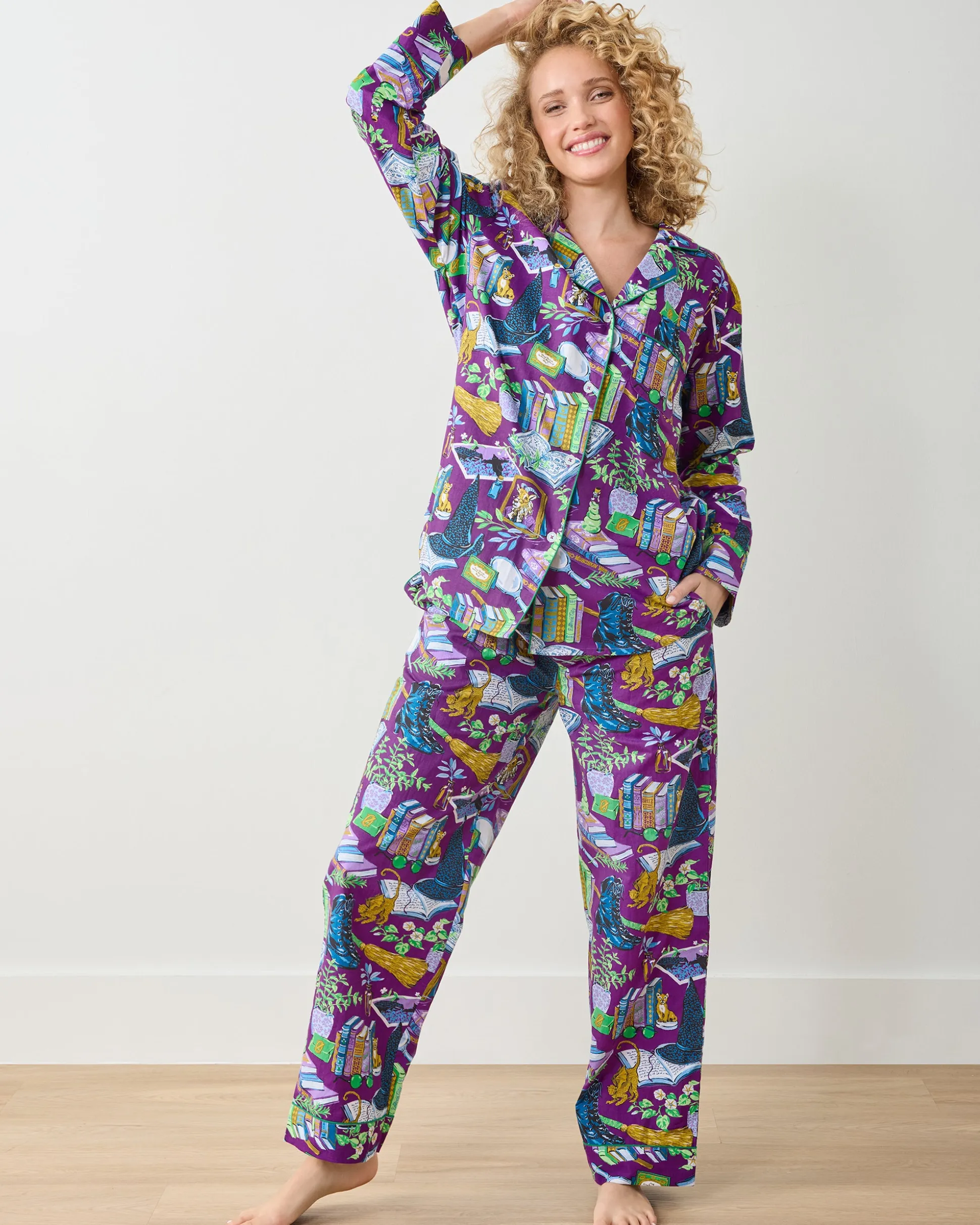Long PJ Set in Elphaba's Alchemy
