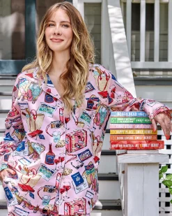 Long PJ Set in Emotional Baggage