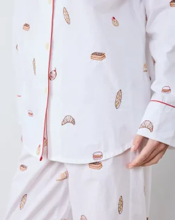 Long PJ Set in Freshly Baked