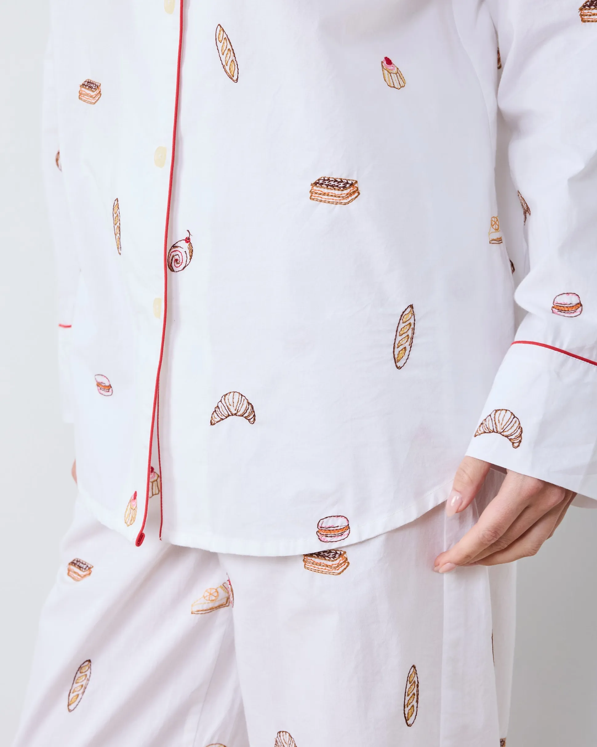 Long PJ Set in Freshly Baked