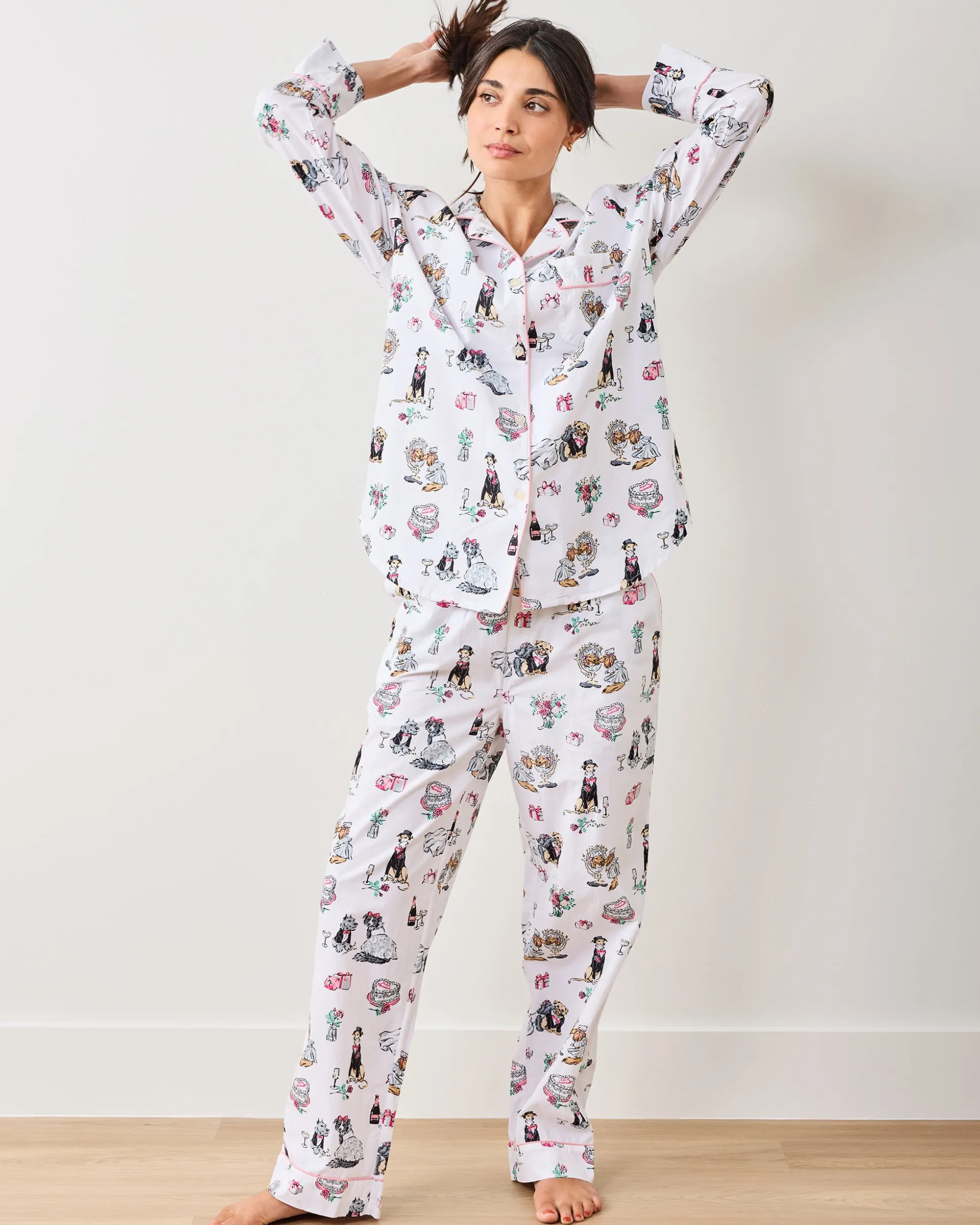 Long PJ Set in Fur Ever Yours