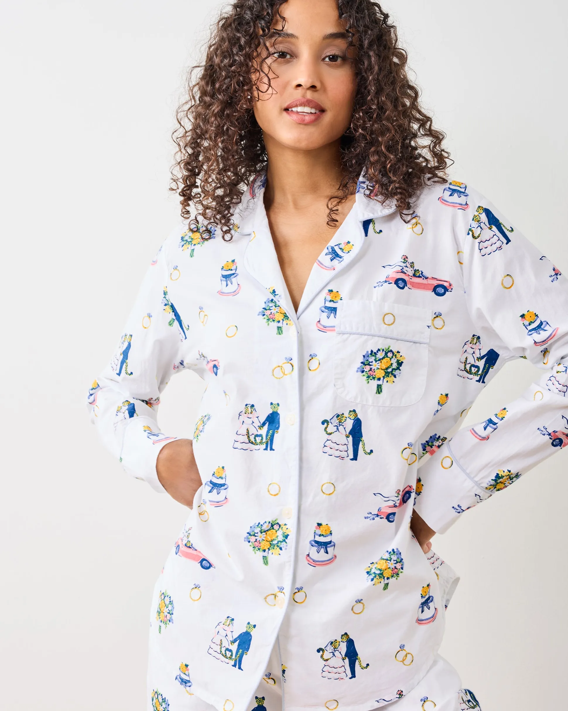 Long PJ Set in Happily Ever After