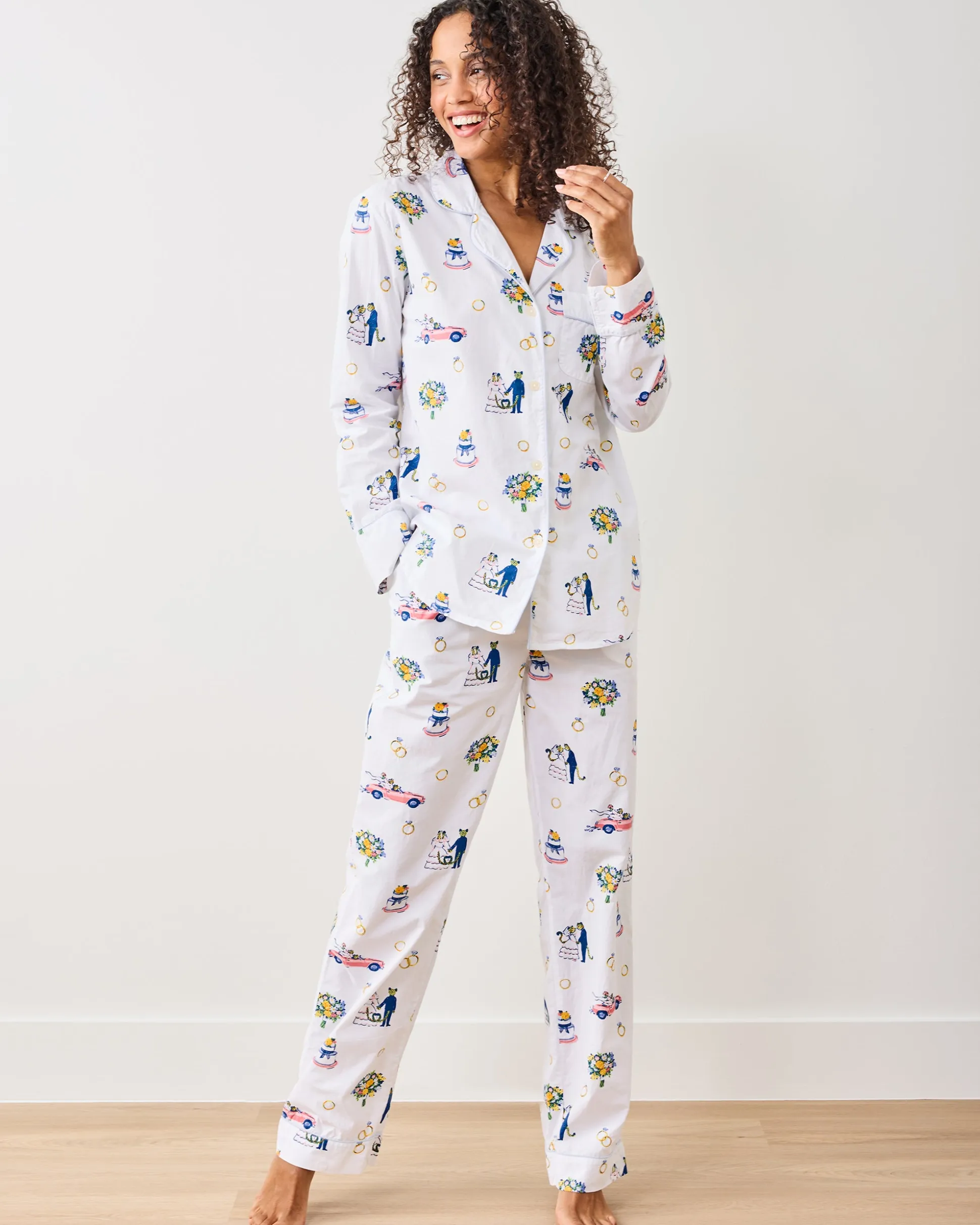 Long PJ Set in Happily Ever After