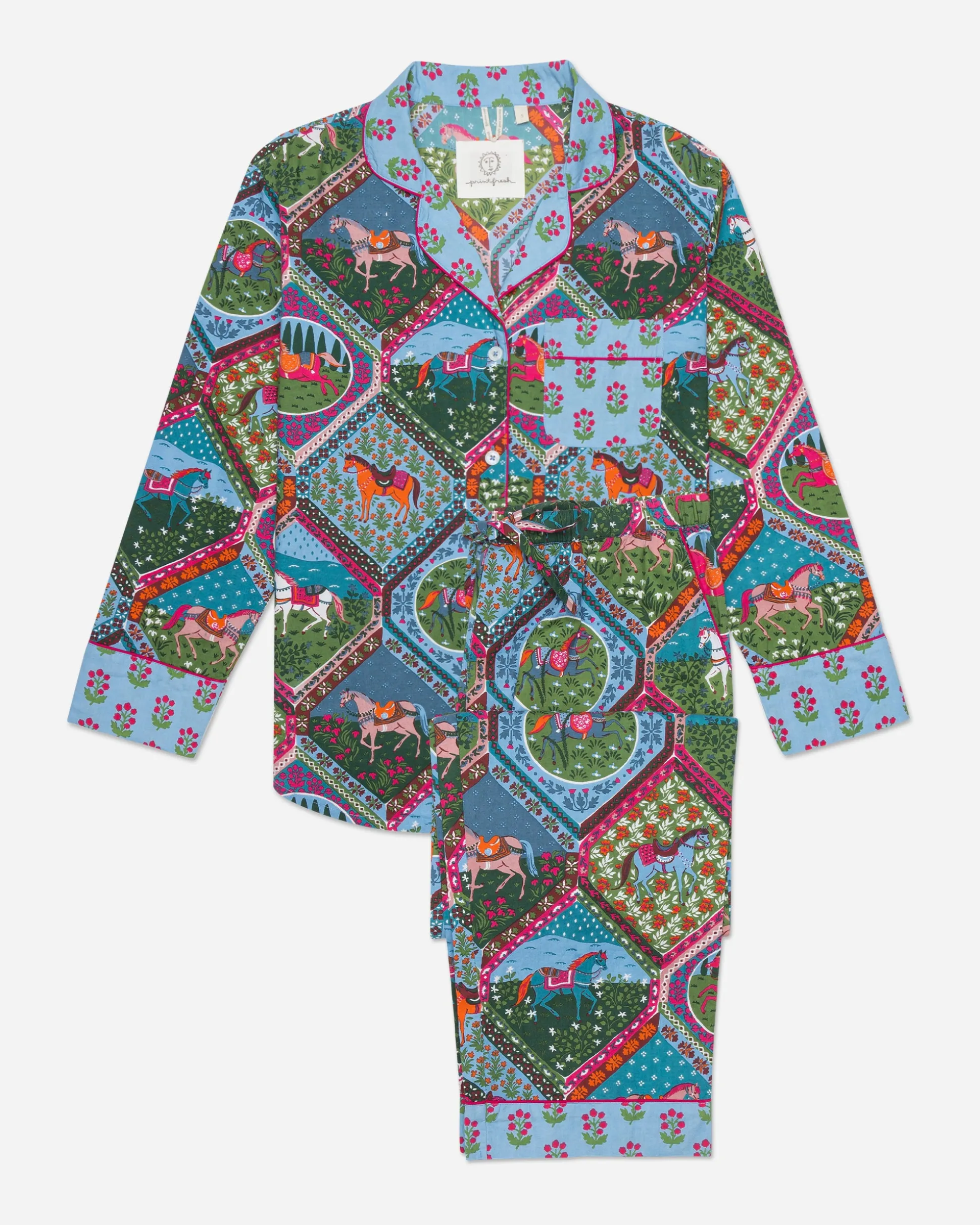 Long PJ Set in High Horse