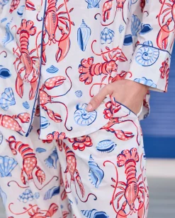 Long PJ Set in Lobster Landing