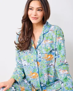 Long PJ Set in Must Love Cats