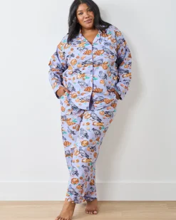 Long PJ Set in Peckish Pastries