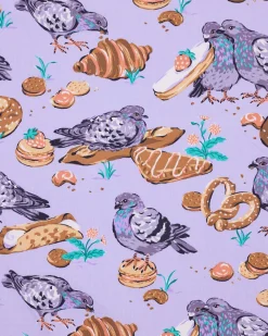 Long PJ Set in Peckish Pastries
