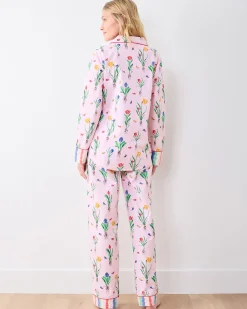 Long PJ Set in Tulip Trail