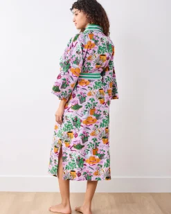Long Robe in Green Thumb