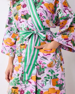 Long Robe in Green Thumb