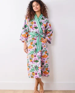 Long Robe in Green Thumb