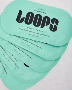 Loops Clean Slate Face Mask in Teal