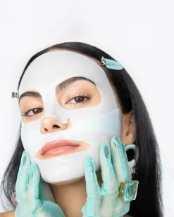 Loops Clean Slate Face Mask in Teal