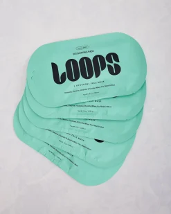 Loops Clean Slate Face Mask in Teal