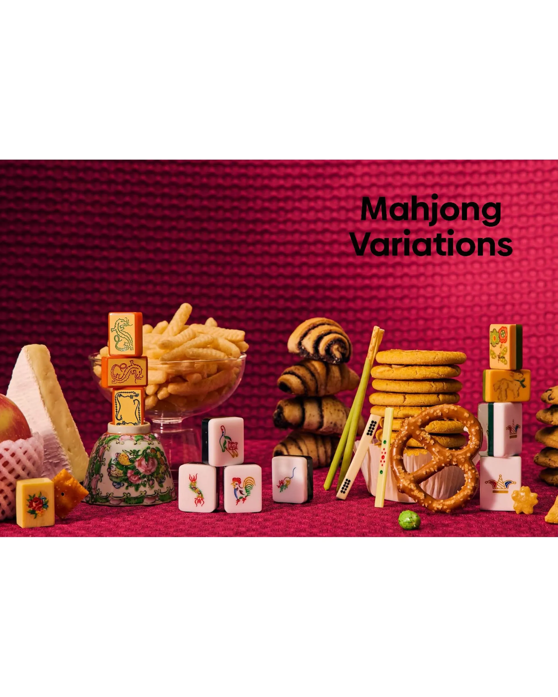 Mahjong Book in Pink